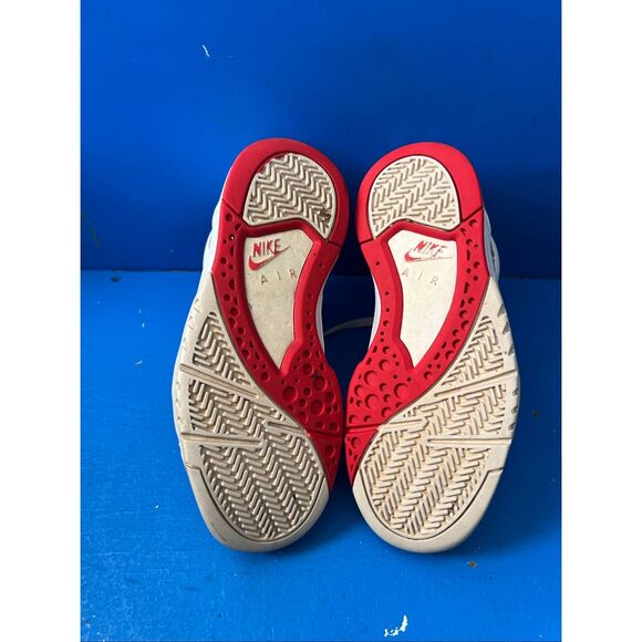 Nike Air Flight Lite Mid White University Red Pippen SZ 7.5 - Picture 7 of 7